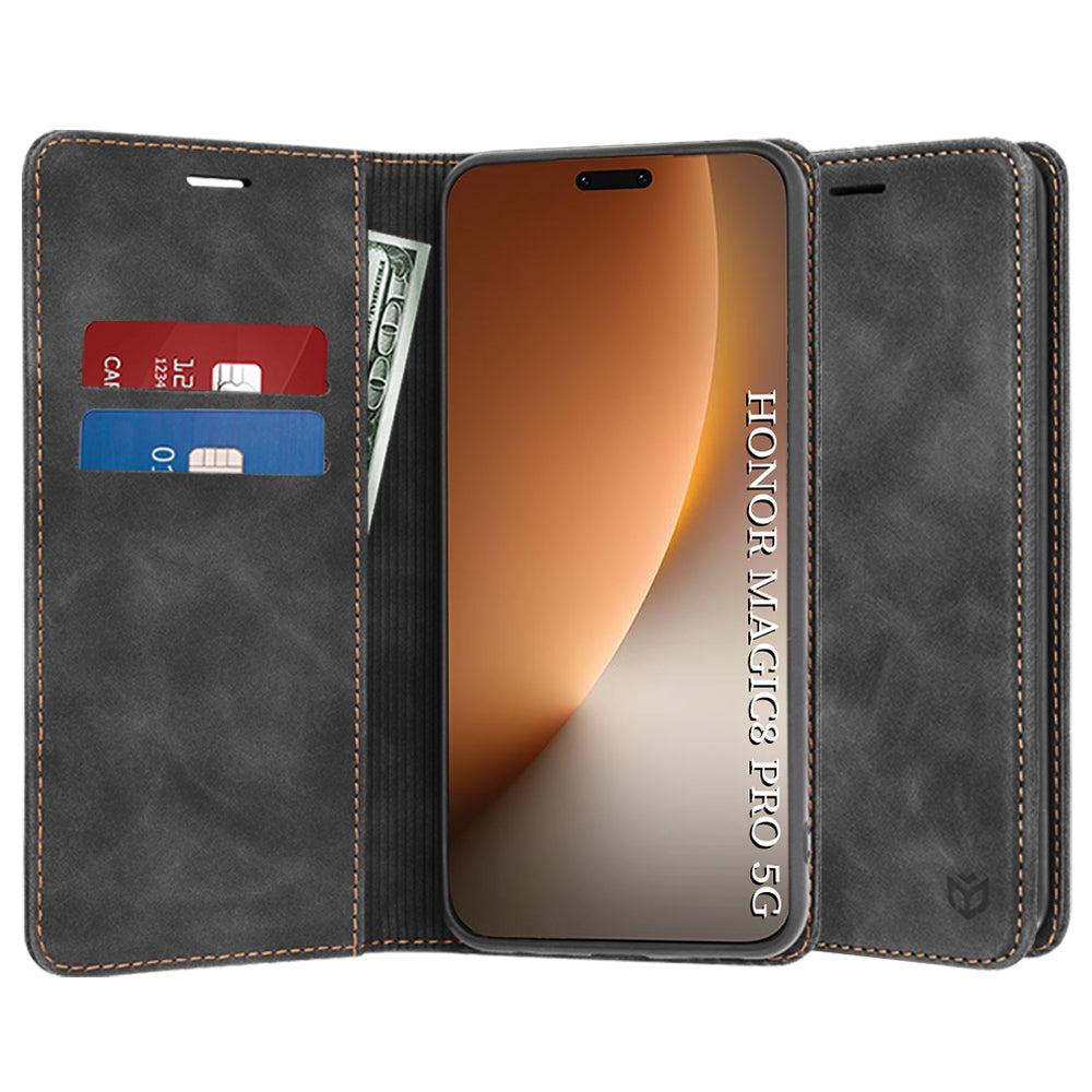 Coque pour Honor Magic8 Pro, Techsuit, Confy, Noire