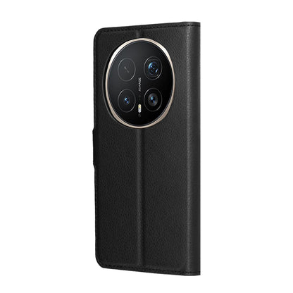 Coque pour Honor Magic8 Pro, Techsuit, Leather Folio, Noire