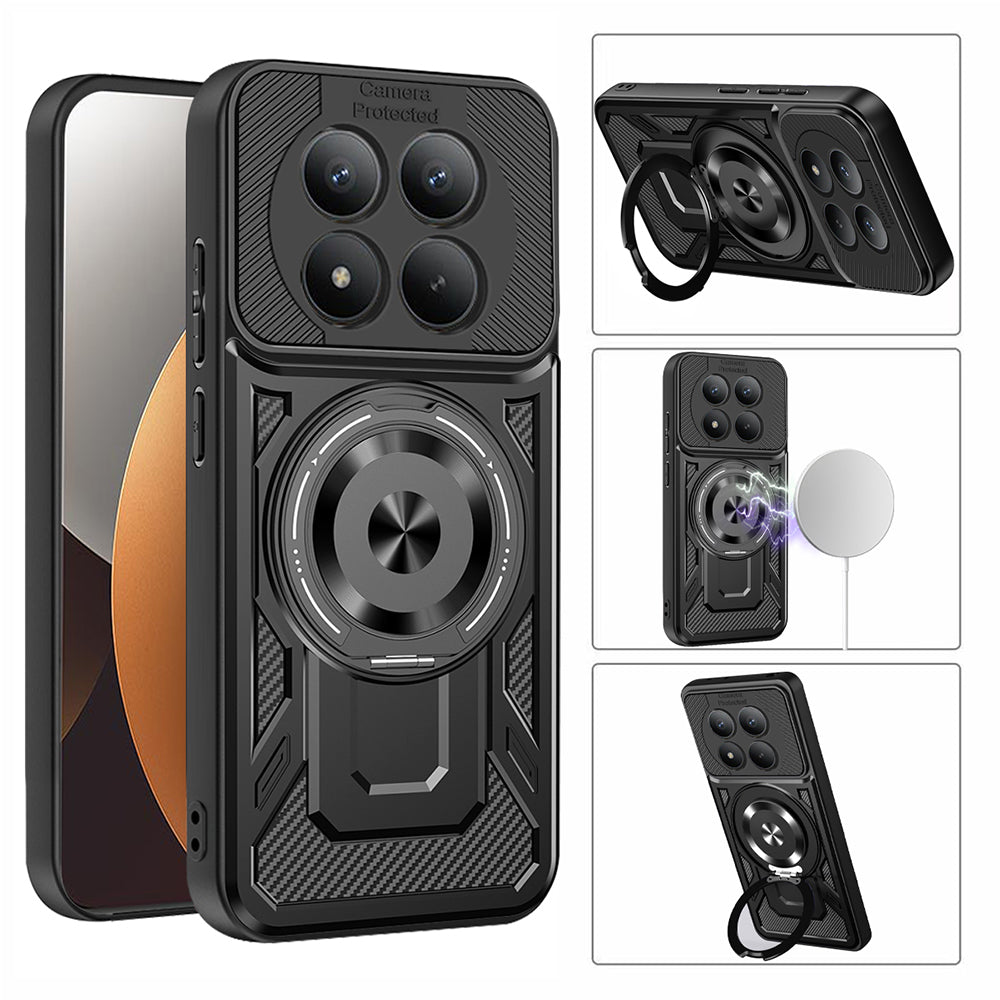 Étui pour Honor Magic8 Pro, Techsuit, RuggedCam, Bleu