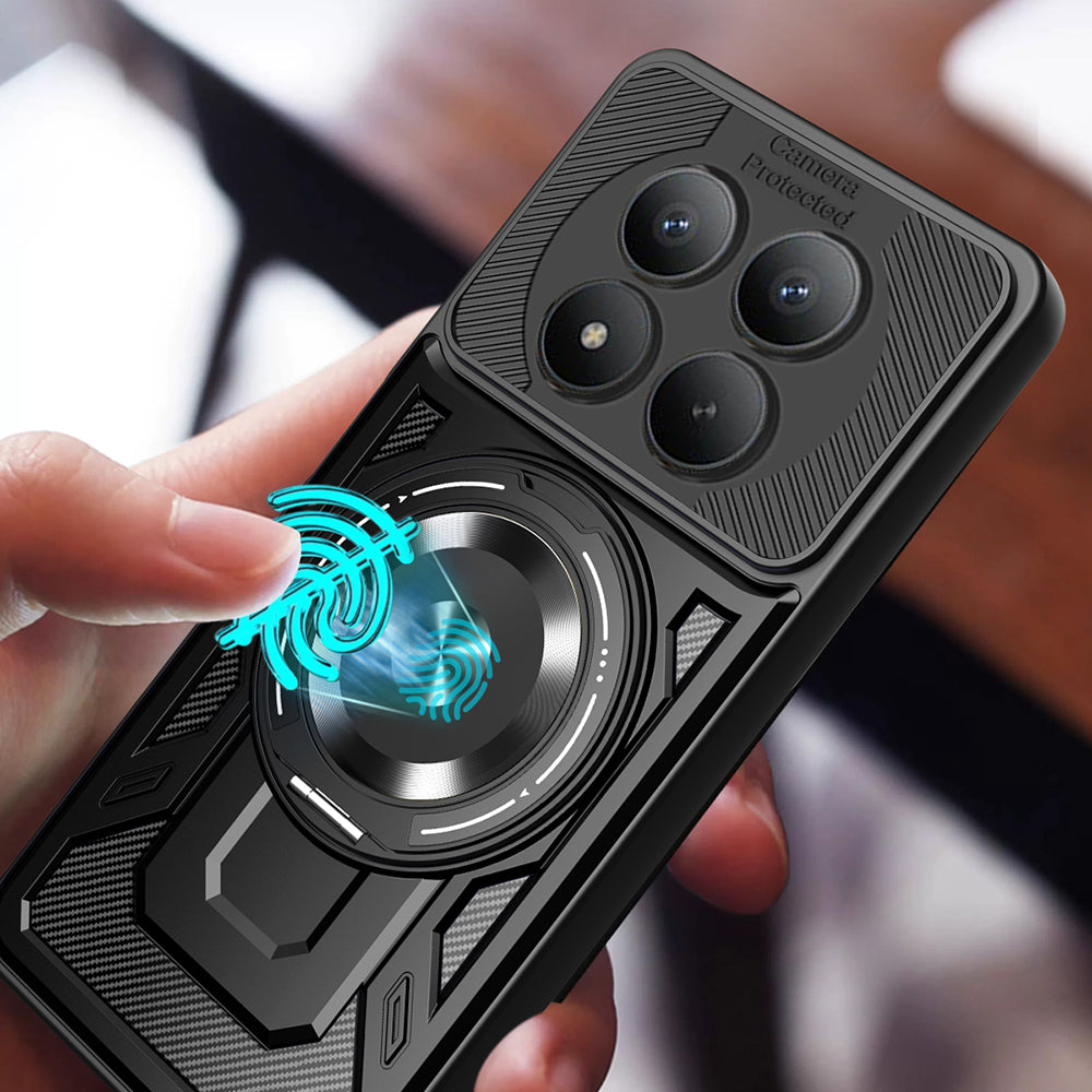 Étui pour Honor Magic8 Pro, Techsuit, RuggedCam, Gris