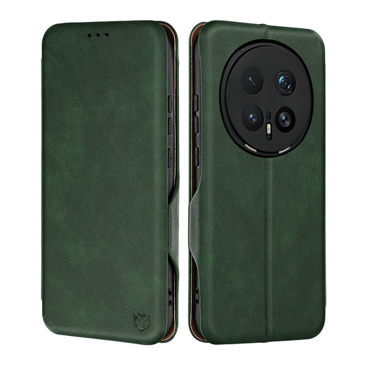 Coque pour Honor Magic8 Pro, Techsuit, Safe Wallet Plus, Vert