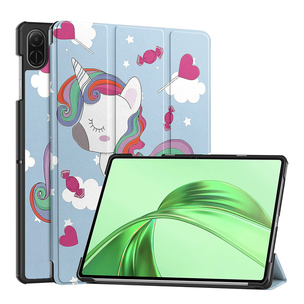 Hülle für Honor Pad X8a, Techsuit, FoldPro Unicorn, Mehrfarbig