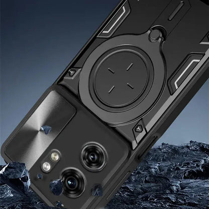 Étui pour Honor X5c Plus, Techsuit, CamGuard Pro, Noir