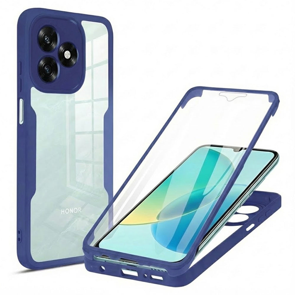 Étui pour Honor X5c Plus, Techsuit, ColorVerse 360, Bleu