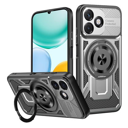 Étui pour Honor X5c Plus, Techsuit, RuggedCam, Gris