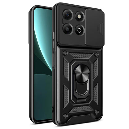 Coque pour Honor X6b, Techsuit, CamShield, Noire