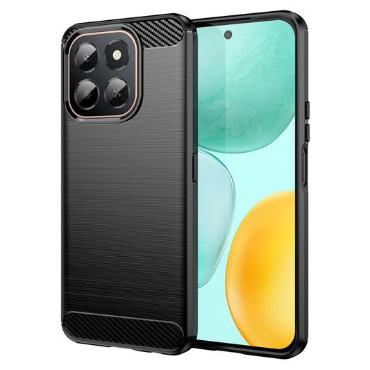 Coque pour Honor X6c, Techsuit, Carbone, Noire