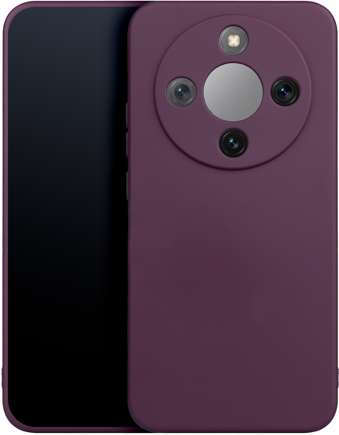 Coque pour Honor X70 / X9d / Magic8 Lite, OEM, Silicone, Bordeaux
