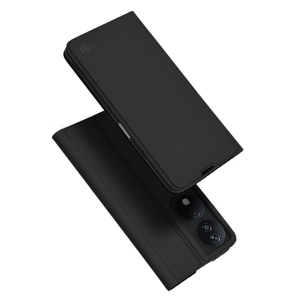 Hülle für Honor X7b 5G / 90 Smart / X7b 4G, Techsuit, Magskin Book, Schwarz