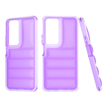 Coque pour Honor X7b 5G / 90 Smart / X7b 4G, Techsuit, Wave Shield, Violet