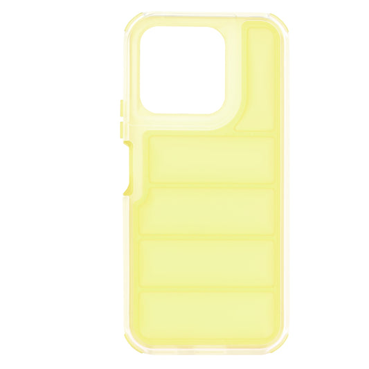 Coque pour Honor X8b, Techsuit, Wave Shield, Jaune