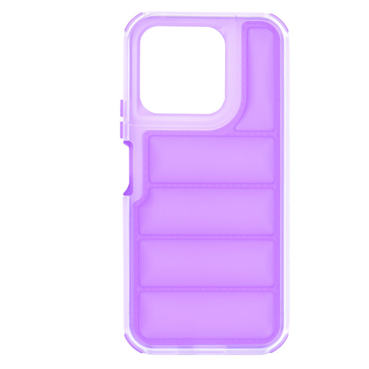 Coque pour Honor X8b, Techsuit, Wave Shield, Violet
