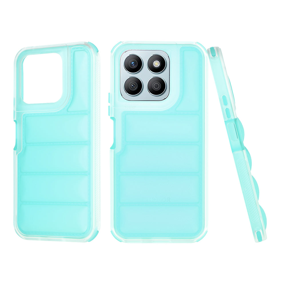 Case for Honor X8b, Techsuit, Wave Shield, Turquoise