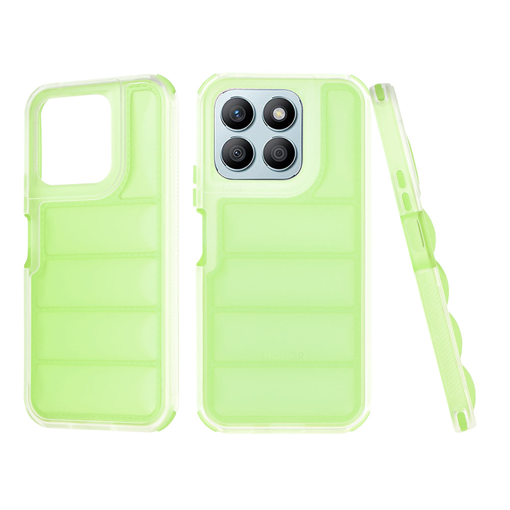 Case for Honor X8b, Techsuit, Wave Shield, Green