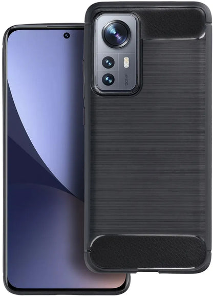 Coque pour Honor X8c, OEM, Carbone, Noire