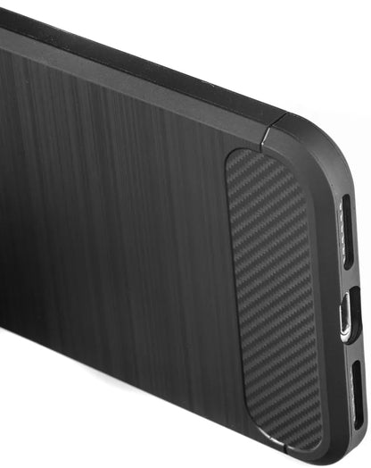 Coque pour Honor X8c, OEM, Carbone, Noire