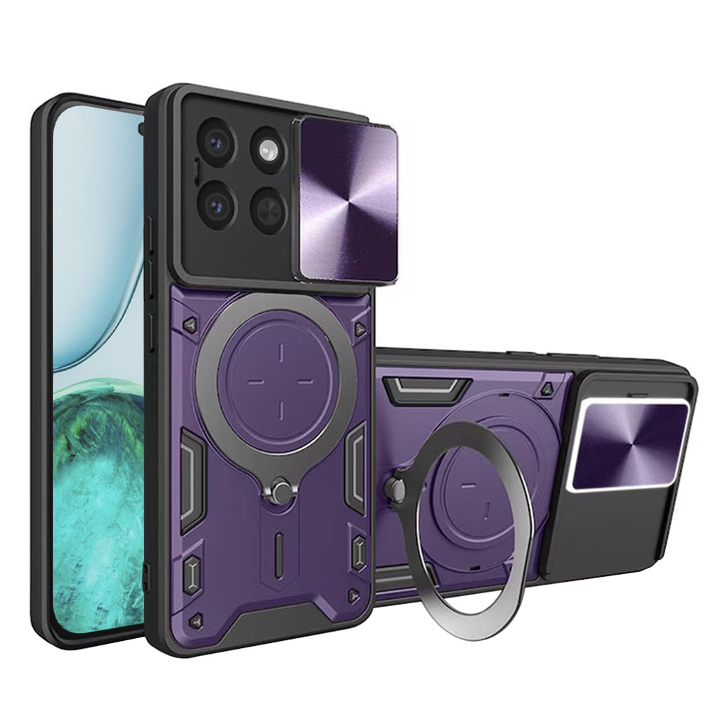 Coque pour Honor X8c, Techsuit, CamGuard Pro, Violet