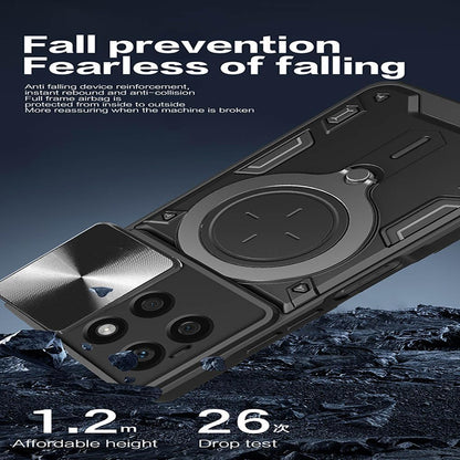 Coque pour Honor X8c, Techsuit, CamGuard Pro, Noire