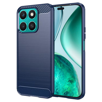 Case for Honor X8c, Techsuit, Carbon, Blue