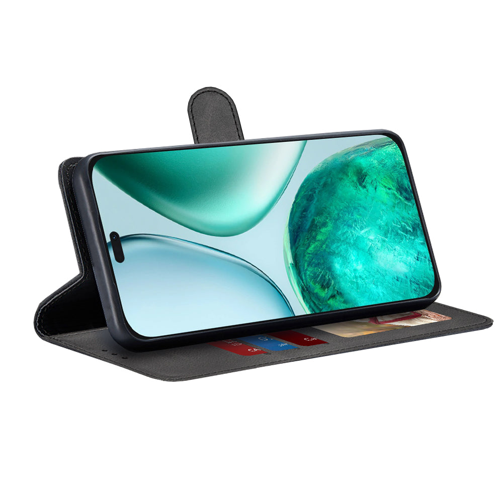 Coque pour Honor X8c, Techsuit, Diary Book, Noire