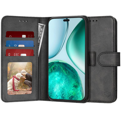 Coque pour Honor X8c, Techsuit, Diary Book, Noire