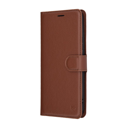 Coque pour Honor X8c, Techsuit, Leather Folio, Marron