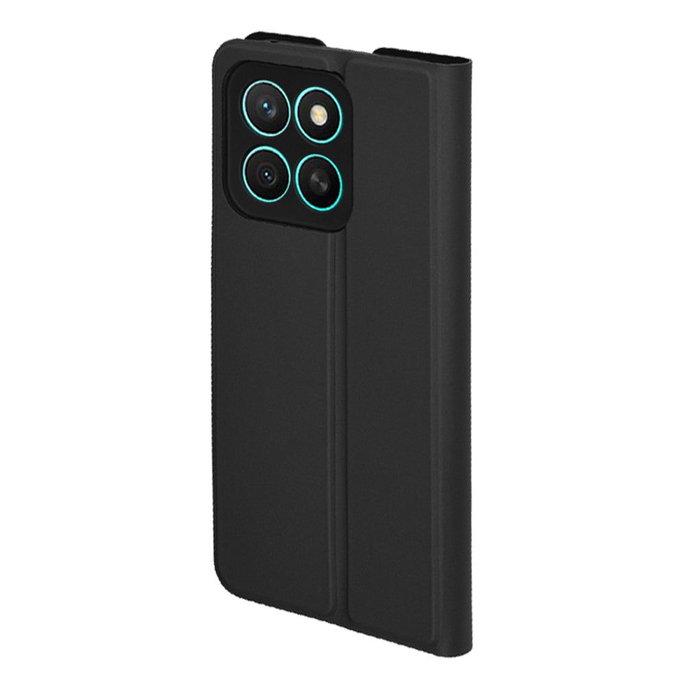 Coque pour Honor X8c, Techsuit, Magskin Book, Noire