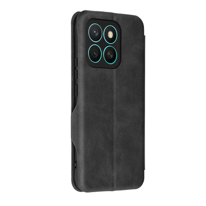 Coque pour Honor X8c, Techsuit, Safe Wallet Plus, Noire