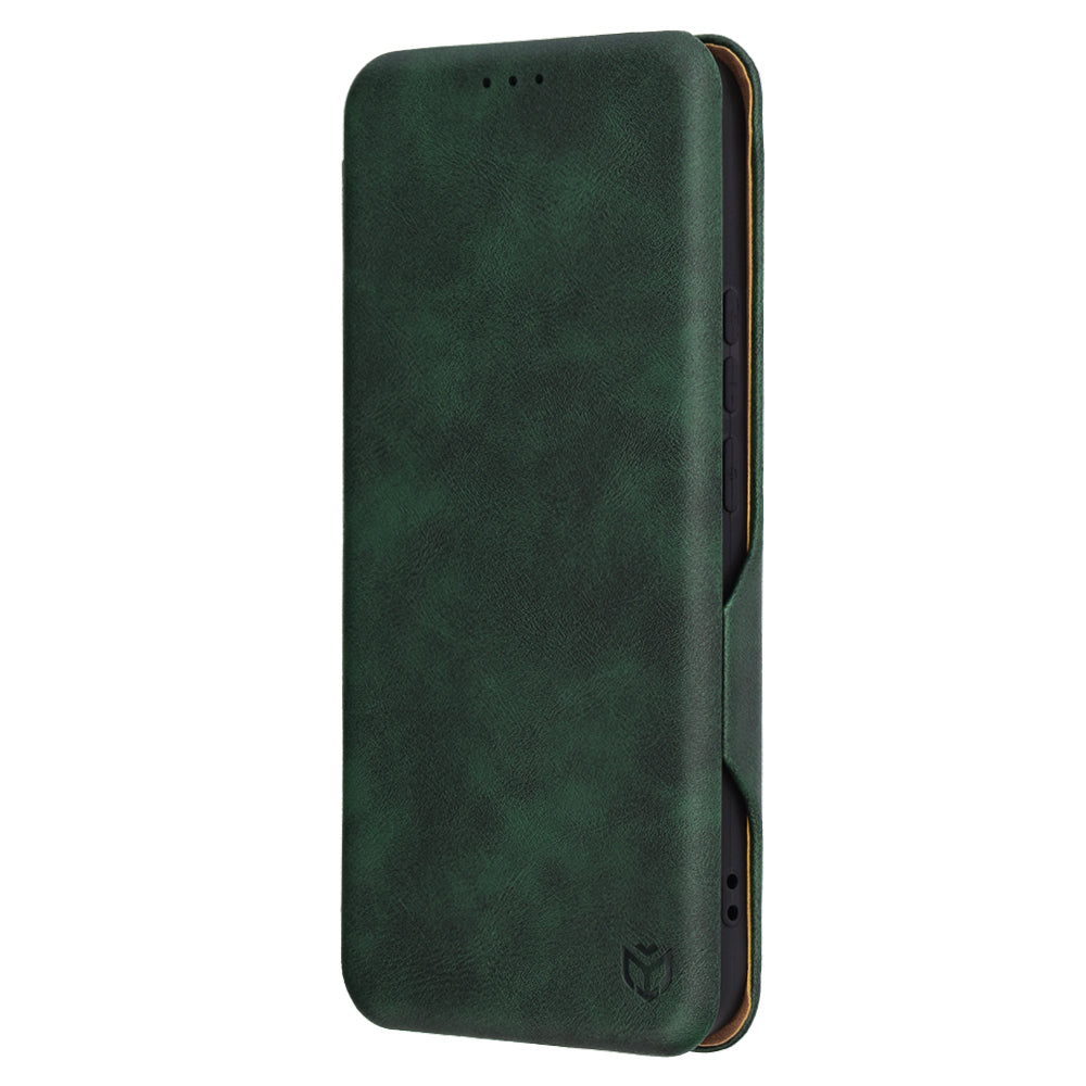 Hülle für Honor X8c, Techsuit, Safe Wallet Plus, Grün