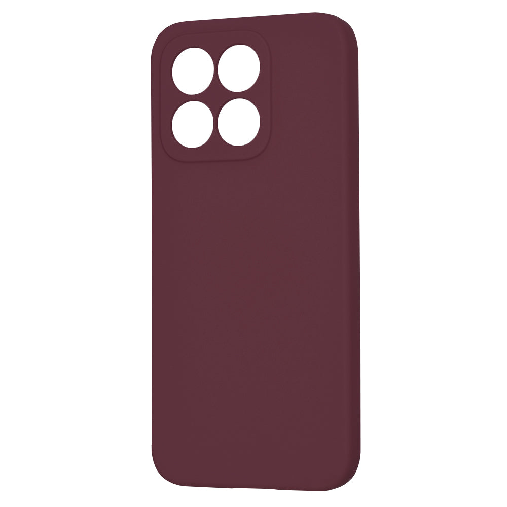Hülle für Honor X8c, Techsuit, SoftFlex, Weinrot
