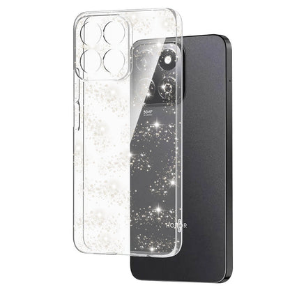 Coque pour Honor X8c, Techsuit, SparkleSkin, Transparente