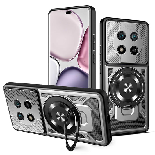 Hülle für Honor X9c / Magic7 Lite, Techsuit, RuggedCam, Grau