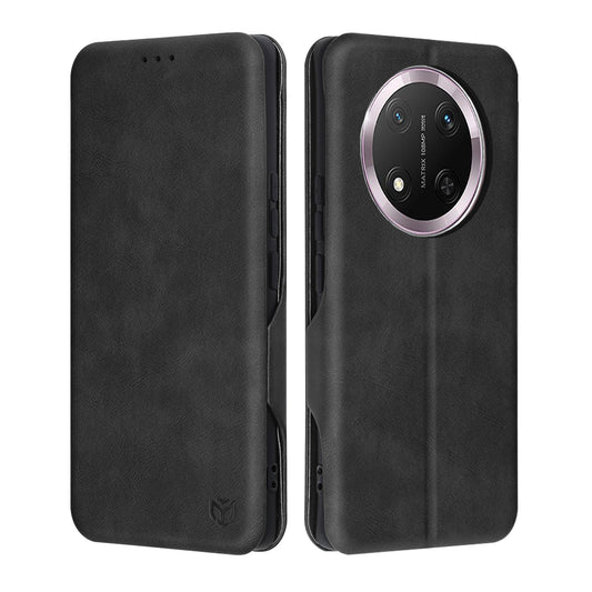 Hülle für Honor X9c / Magic7 Lite, Techsuit, Safe Wallet Plus, Schwarz