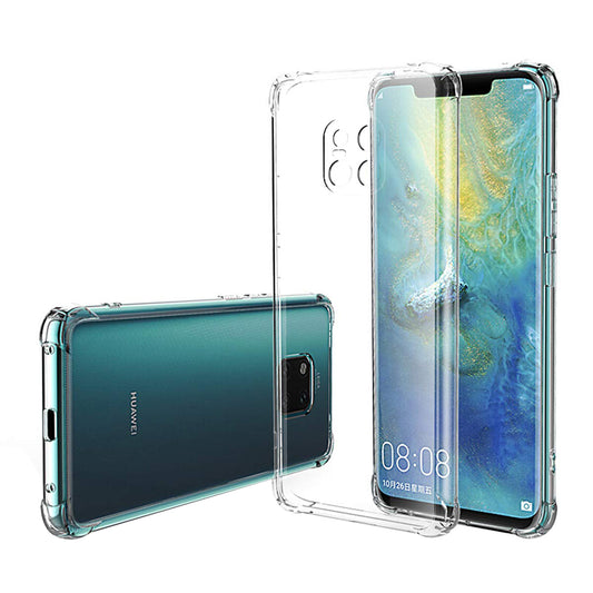 Hülle für Huawei Mate 20 Pro, Techsuit, stoßfest klar, transparent