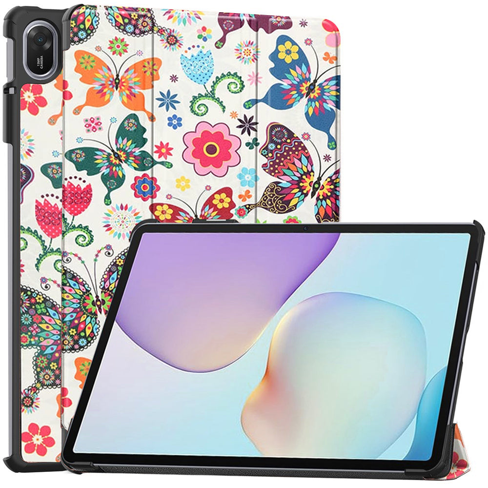 Étui pour Huawei MatePad 11.5 (2025), Techsuit, FoldPro Butterfly, Multicolore