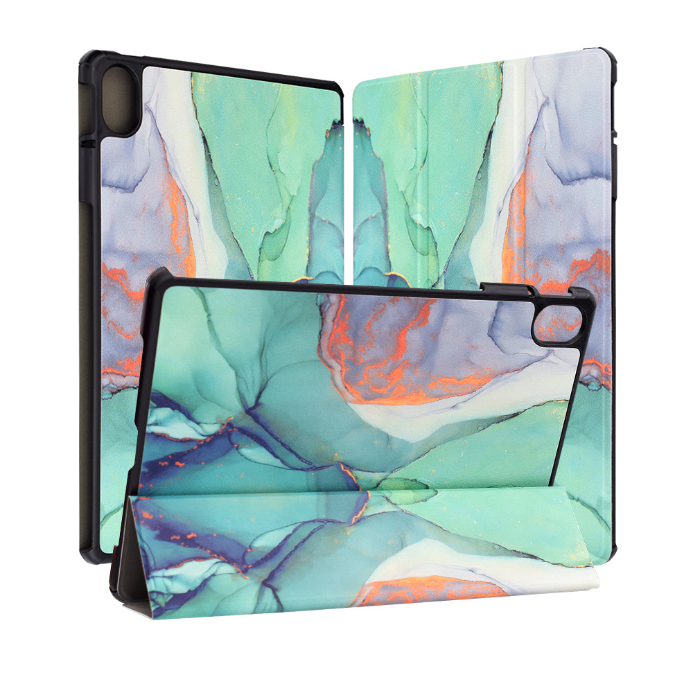 Étui pour Huawei MatePad 11.5 (2025), Techsuit, FoldPro Green Time, Multicolore