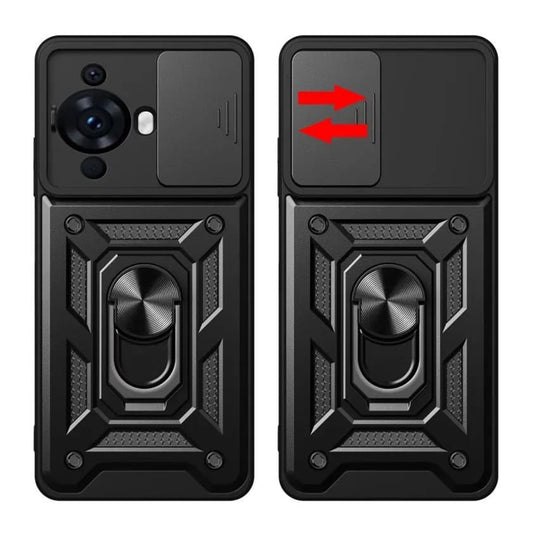 Coque pour Huawei nova 12s / nova 11, Techsuit, CamShield, Noire