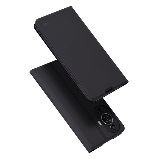 Coque pour Huawei nova 12s / nova 11, Techsuit, Magskin Book, Noire