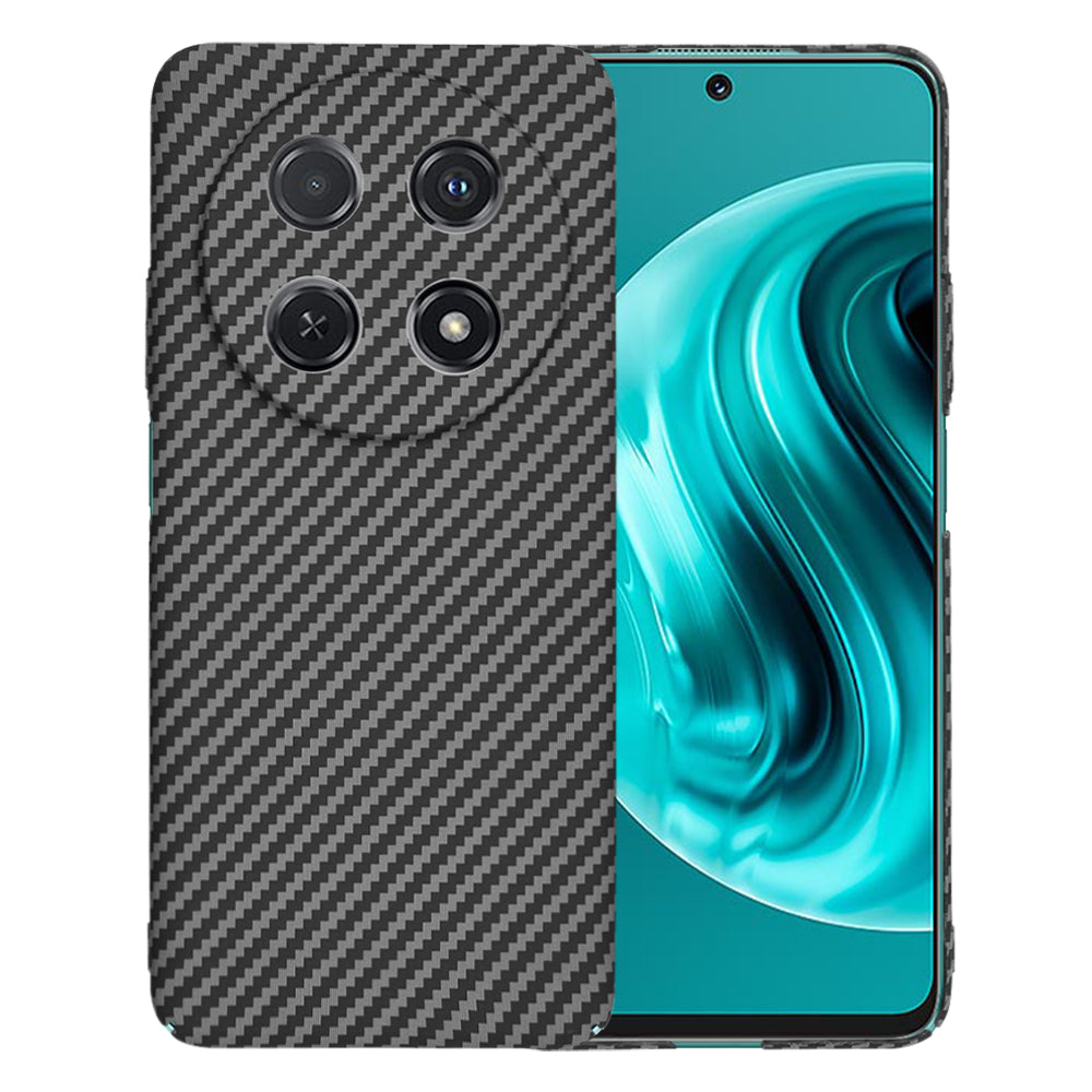 Hülle für Huawei nova 13i / nova 12i, Techsuit, Carbonite FiberShell, Schwarz