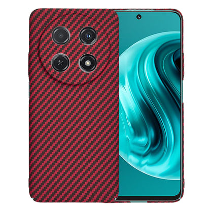 Hülle für Huawei nova 13i / nova 12i, Techsuit, Carbonite FiberShell, Rot