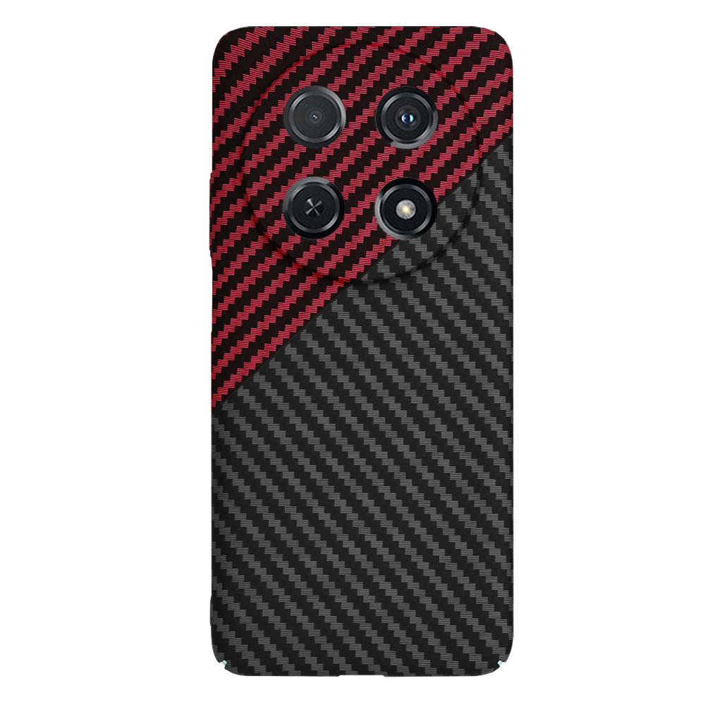Case for Huawei nova 13i / nova 12i, Techsuit, Carbonite FiberShell, Black Red