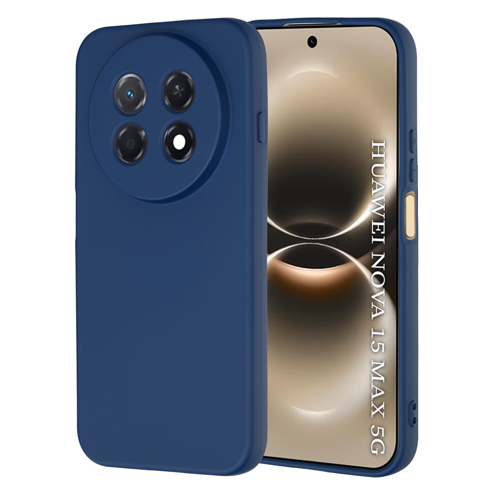 Hülle für Huawei nova 15 Max, Techsuit, SoftFlex, Marineblau