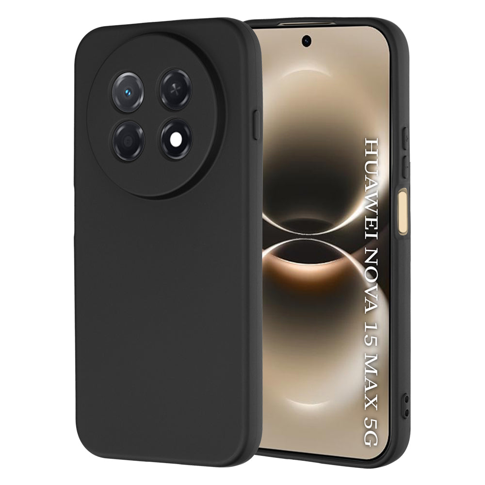 Coque pour Huawei nova 15 Max, Techsuit, SoftFlex, Noire