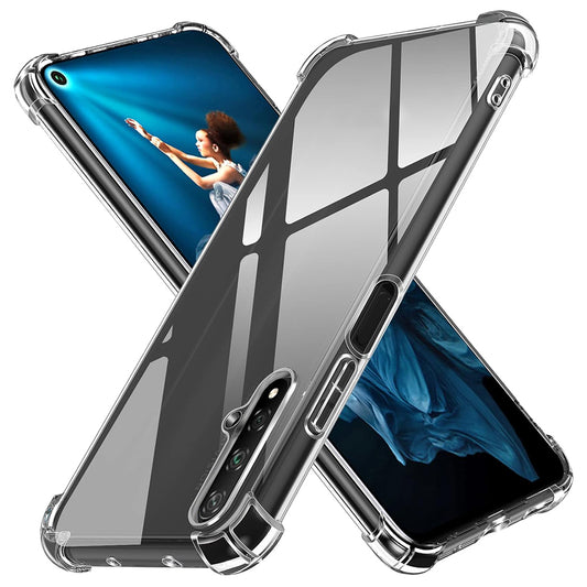 Coque pour Huawei nova 5T / Honor 20, Techsuit, Antichoc Claire, Transparente