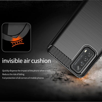 Case for Huawei P smart 2021, Techsuit, Carbon, Black