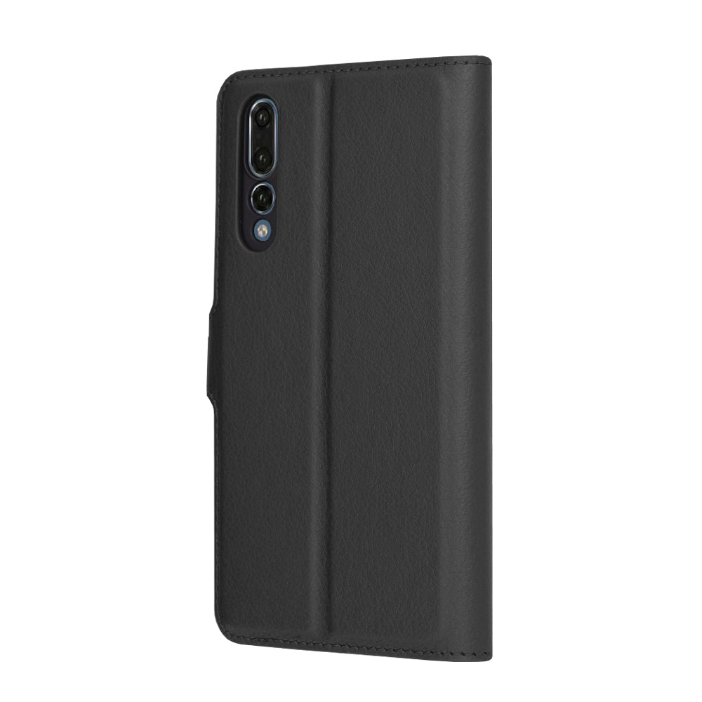 Case for Huawei P20 Pro, Techsuit, Leather Folio, Black