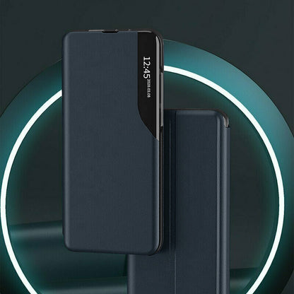 Case for Huawei P30 lite New Edition / P30 lite, Techsuit, eFold, Dark Blue