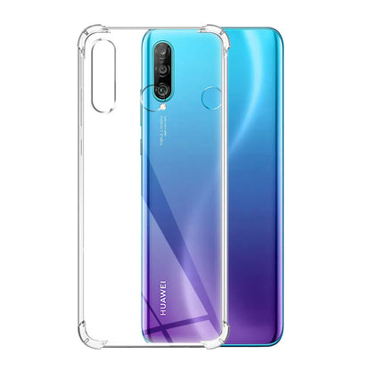 Hülle für Huawei P30 lite New Edition / P30 lite, Techsuit, stoßfest klar, transparent