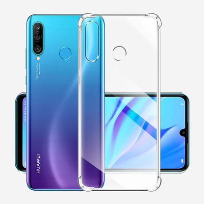 Hülle für Huawei P30 lite New Edition / P30 lite, Techsuit, stoßfest klar, transparent