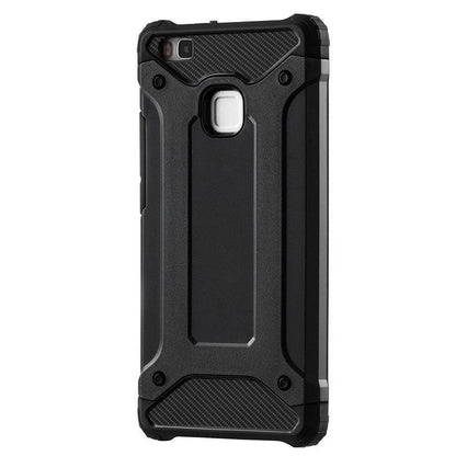 Coque pour Huawei P9 lite (2016), Techsuit, Hybrid Armor, Noire